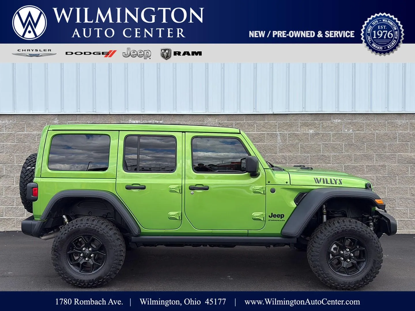 Unknown 2025 Jeep Wrangler Willys for sale in Wilmington, OH