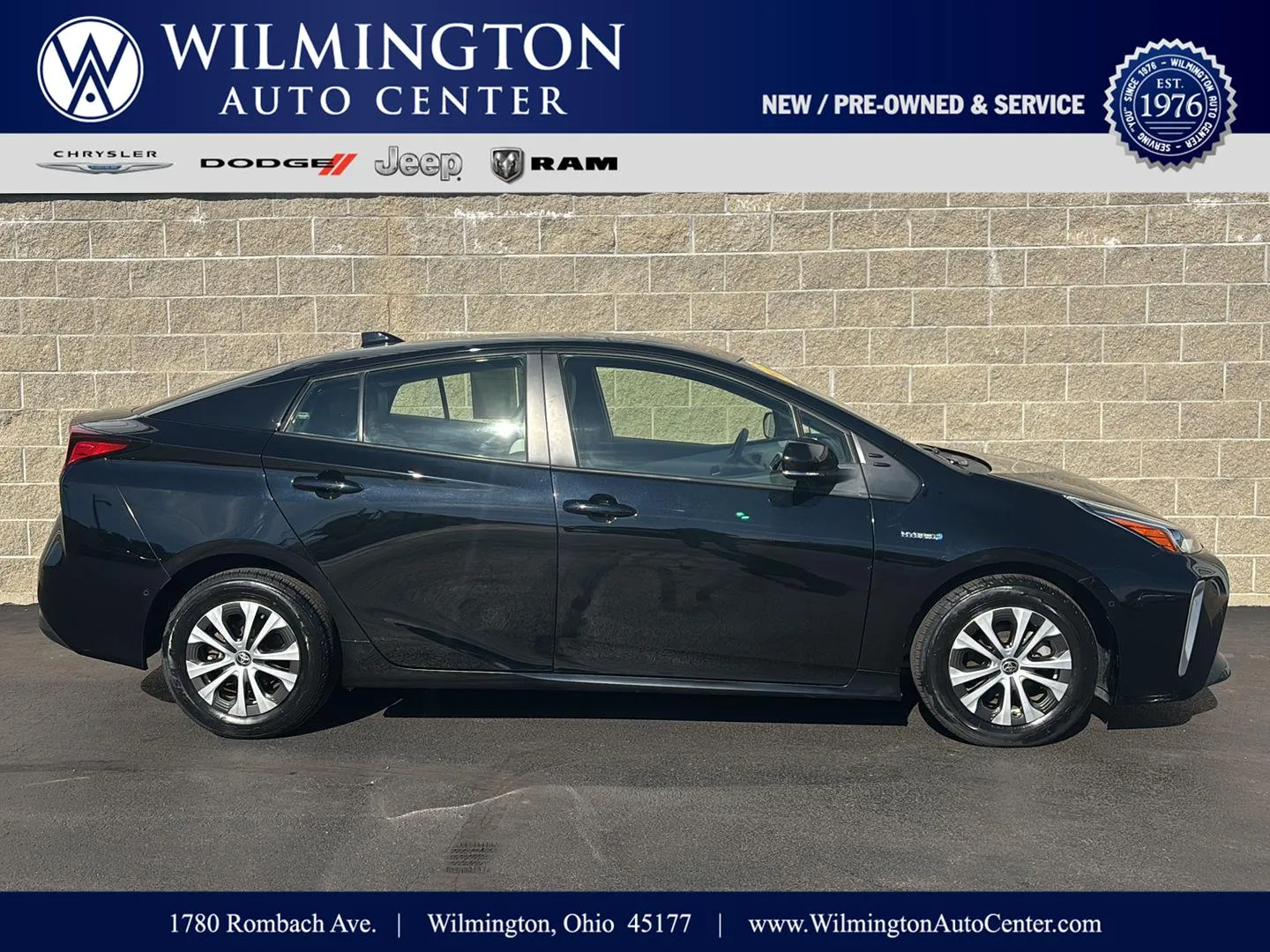 Black 2022 Toyota Prius XLE AWD-e for sale in Wilmington, OH