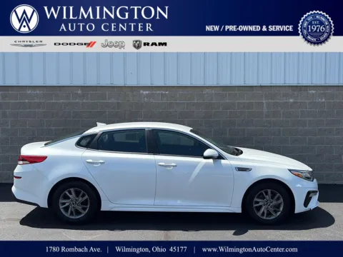 White 2019 Kia Optima LX for sale in Wilmington, OH