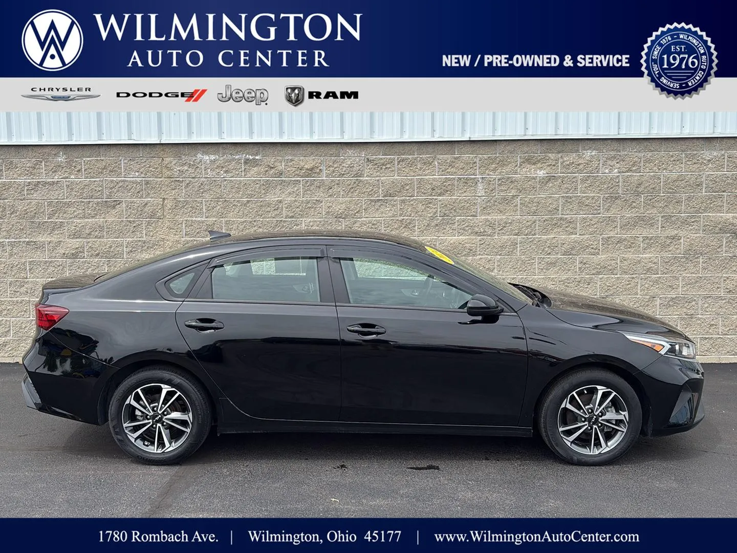 Black 2024 Kia Forte LXS for sale in Wilmington, OH