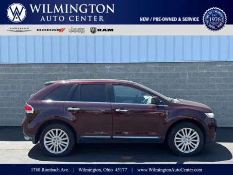 Red 2011 Lincoln MKX for sale in Wilmington, OH