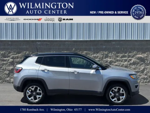Silver 2019 Jeep Compass Limited for sale in Wilmington, OH