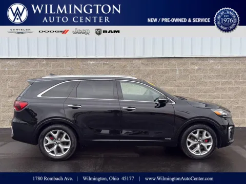 Black 2019 Kia Sorento SX V6 for sale in Wilmington, OH