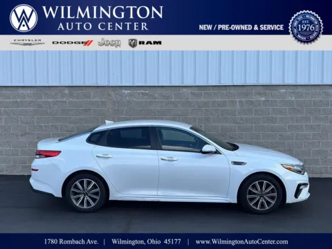White 2019 Kia Optima LX for sale in Wilmington, OH