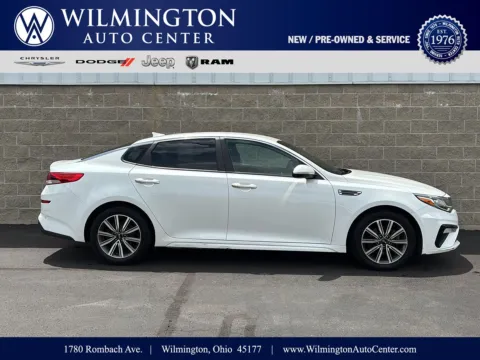 White 2019 Kia Optima LX for sale in Wilmington, OH