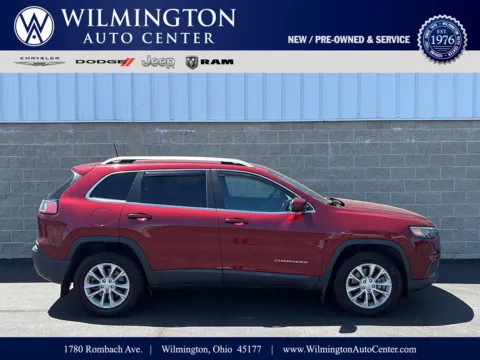 Red 2019 Jeep Cherokee Latitude for sale in Wilmington, OH