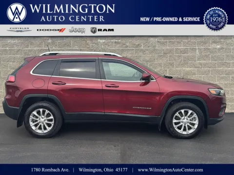 Red 2019 Jeep Cherokee Latitude for sale in Wilmington, OH