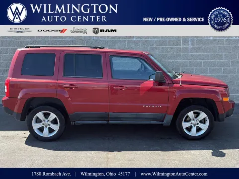 Red 2011 Jeep Patriot Latitude for sale in Wilmington, OH