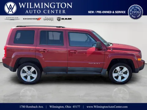 Red 2011 Jeep Patriot Latitude for sale in Wilmington, OH