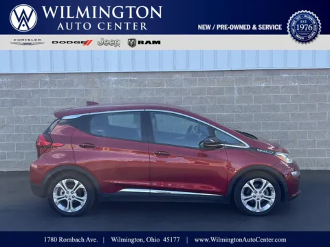 Red 2017 Chevrolet Bolt EV LT for sale in Wilmington, OH