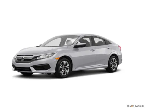 Silver 2016 Honda Civic Sedan LX for sale in Wilmington, OH