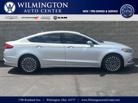 Silver 2017 Ford Fusion SE for sale in Wilmington, OH