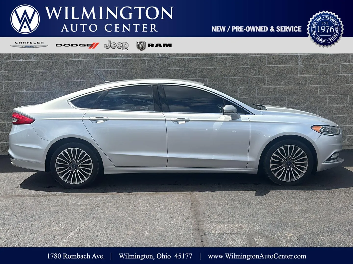 2017 Ford Fusion SE for sale in Wilmington, OH