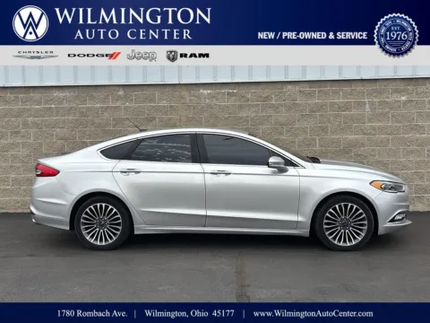 Silver 2017 Ford Fusion SE for sale in Wilmington, OH