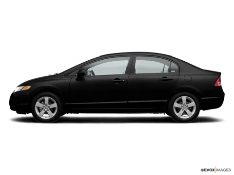 Black 2006 Honda Civic Sdn LX for sale in Wilmington, OH