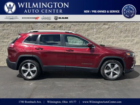 Red 2020 Jeep Cherokee Limited for sale in Wilmington, OH