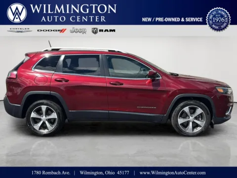 Red 2020 Jeep Cherokee Limited for sale in Wilmington, OH