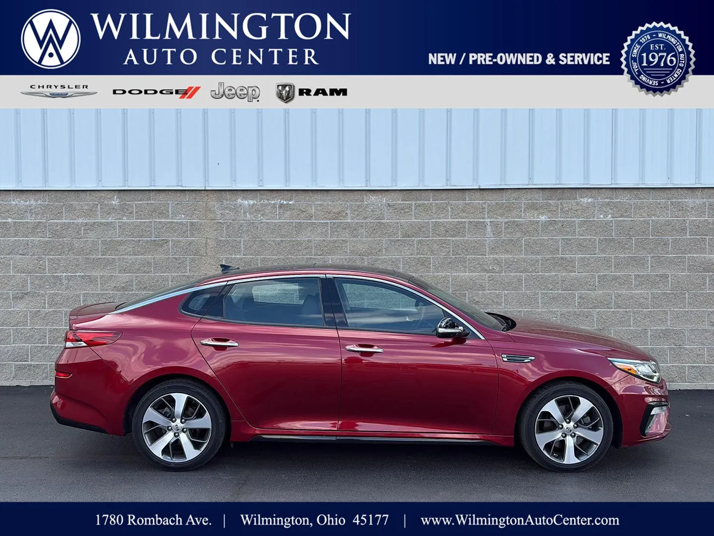 2019 Kia Optima S for sale in Wilmington, OH