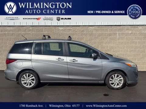 Silver 2012 Mazda Mazda5 Sport for sale in Wilmington, OH