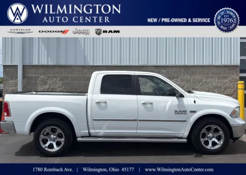 White 2015 Ram 1500 Laramie for sale in Wilmington, OH