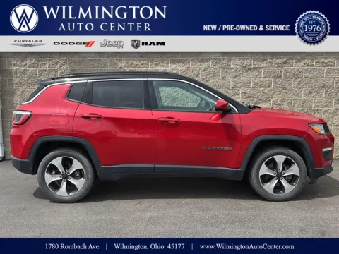 Red 2018 Jeep Compass Latitude for sale in Wilmington, OH