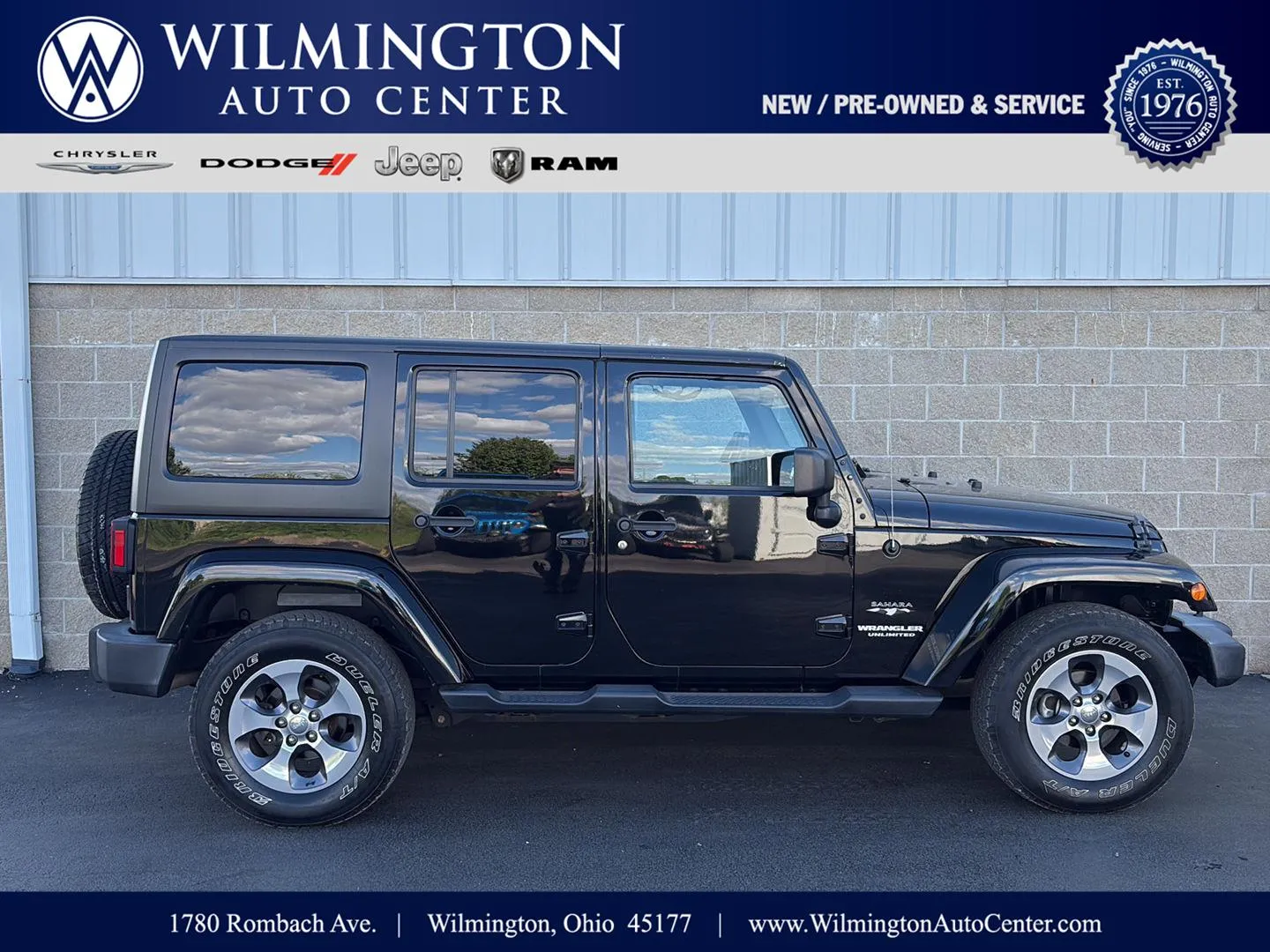 2016 Jeep Wrangler Unlimited Sahara for sale in Wilmington, OH