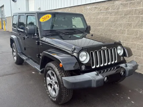 Photos of 2016 Jeep Wrangler Unlimited Sahara for sale in Wilmington, OH at Wilmington Auto Center Chrysler Dodge Jeep RAM