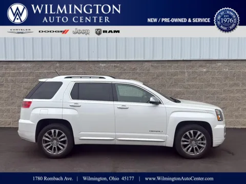 White 2017 GMC Terrain Denali for sale in Wilmington, OH