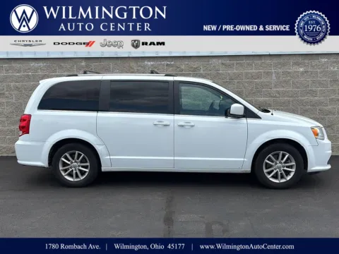 White 2019 Dodge Grand Caravan SXT for sale in Wilmington, OH