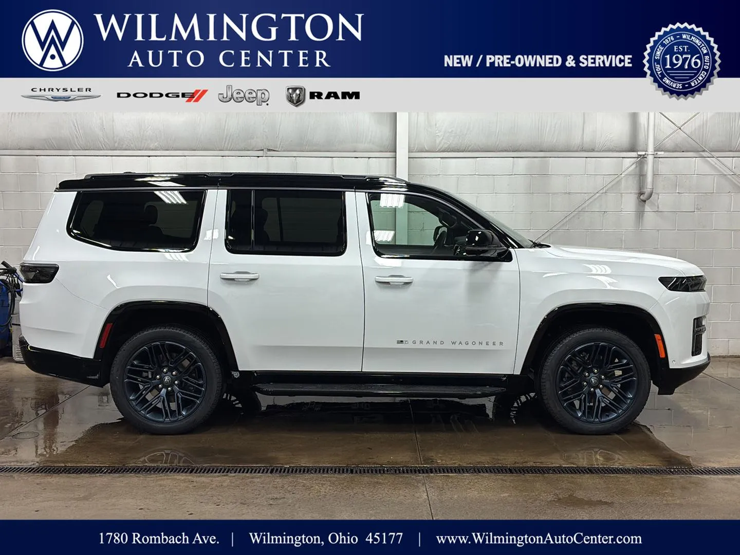 White 2026 Jeep Grand Wagoneer 85th Anniversary for sale in Wilmington, OH