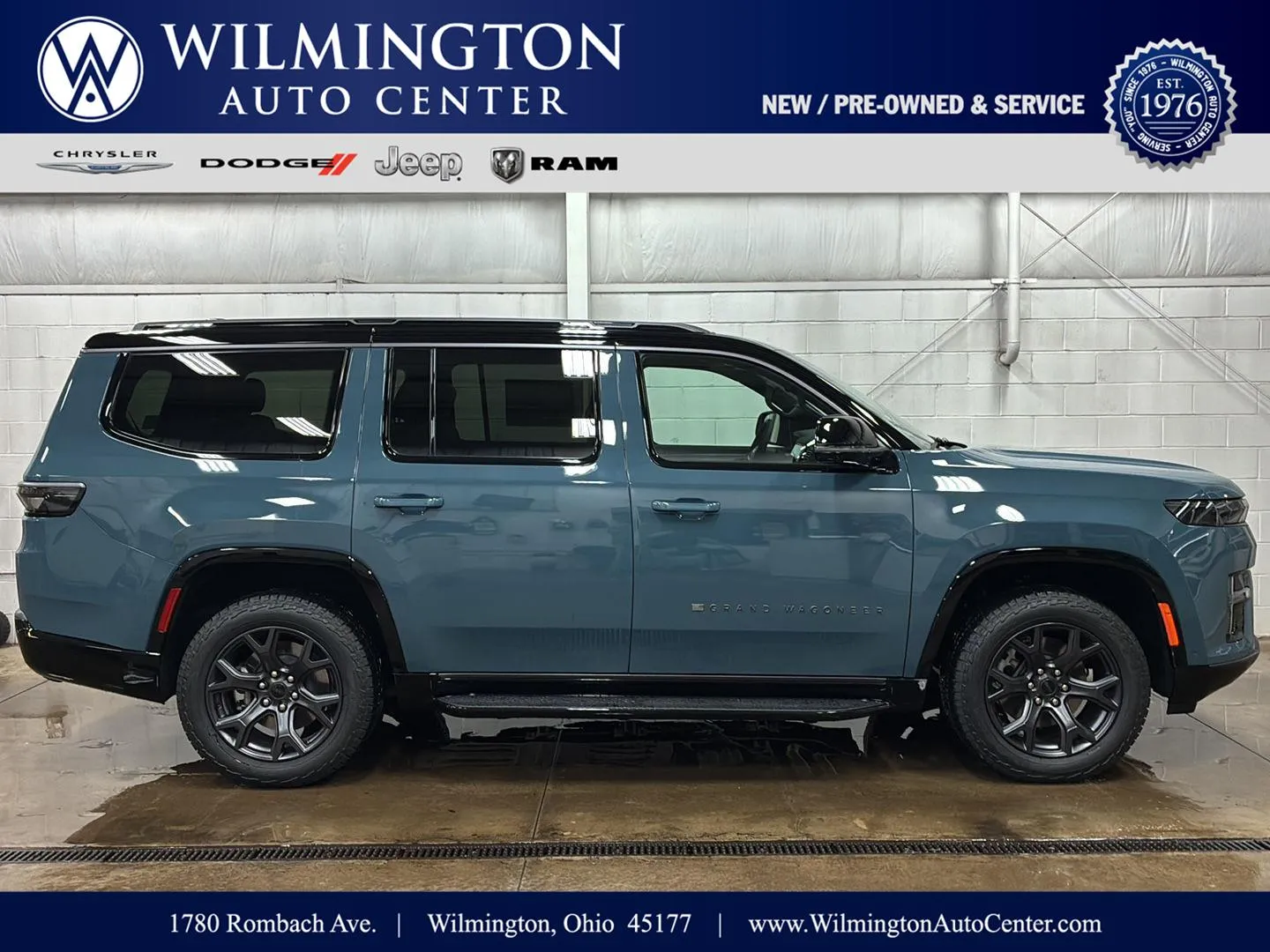 Blue 2026 Jeep Grand Wagoneer Upland for sale in Wilmington, OH