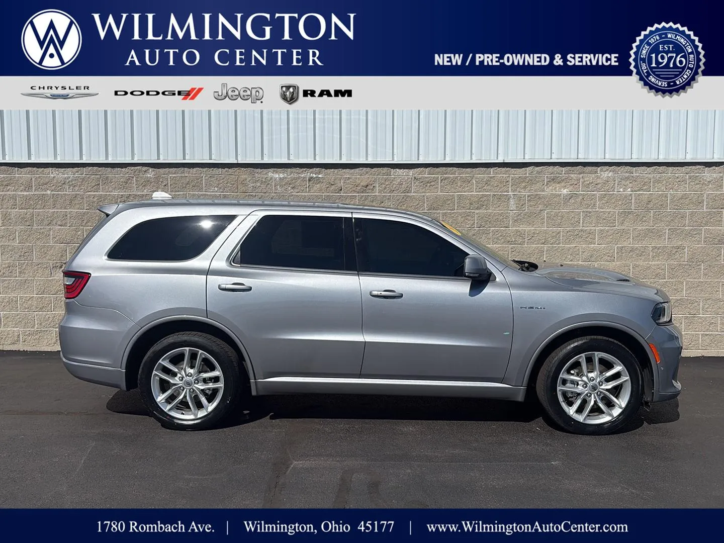 Silver 2021 Dodge Durango R/T for sale in Wilmington, OH
