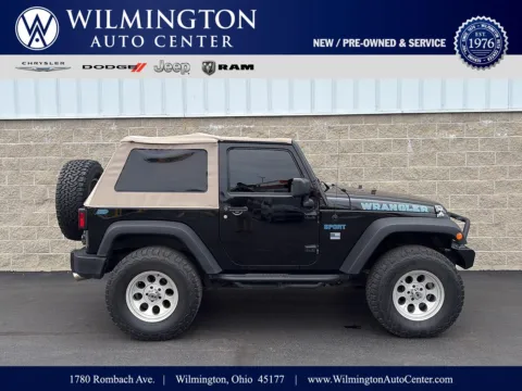 Black 2016 Jeep Wrangler Sport for sale in Wilmington, OH