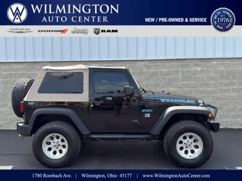 Black 2016 Jeep Wrangler Sport for sale in Wilmington, OH