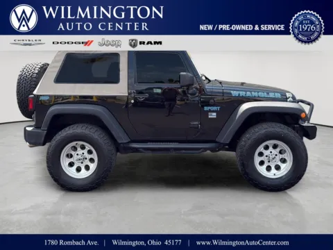 Black 2016 Jeep Wrangler Sport for sale in Wilmington, OH