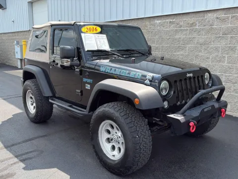Photos of 2016 Jeep Wrangler Sport for sale in Wilmington, OH at Wilmington Auto Center Chrysler Dodge Jeep RAM