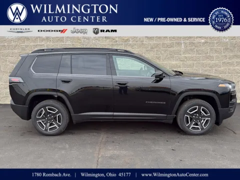 Black 2026 Jeep Cherokee Limited for sale in Wilmington, OH