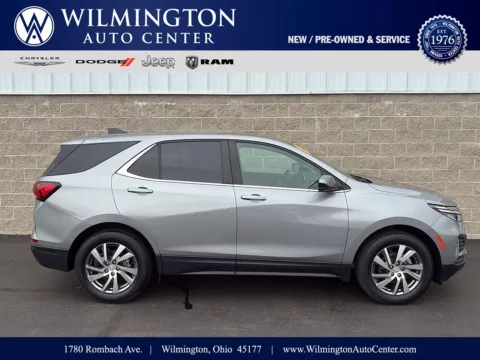 Gray 2024 Chevrolet Equinox LT for sale in Wilmington, OH