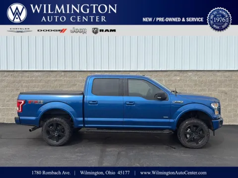 Blue 2017 Ford F-150 XLT for sale in Wilmington, OH