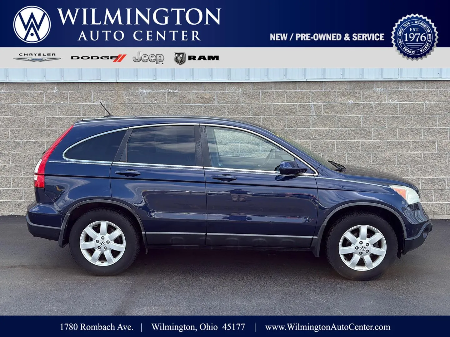 Blue 2009 Honda CR-V EX-L for sale in Wilmington, OH
