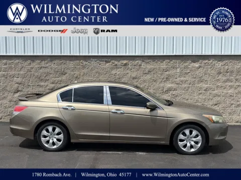 Beige 2008 Honda Accord Sdn EX-L for sale in Wilmington, OH