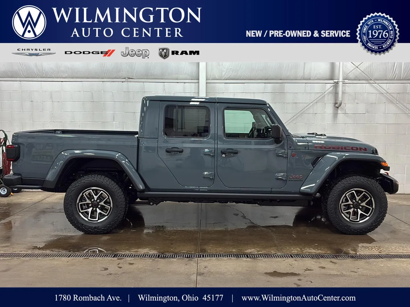 Gray 2026 Jeep Gladiator Rubicon for sale in Wilmington, OH