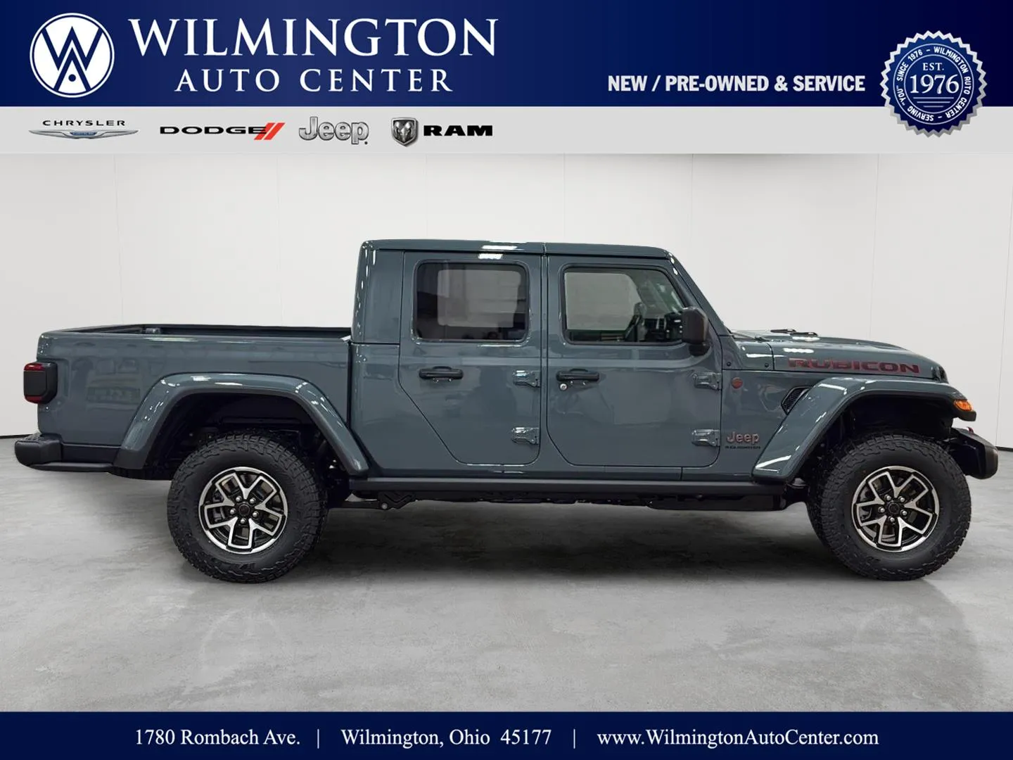Gray 2026 Jeep Gladiator Rubicon for sale in Wilmington, OH