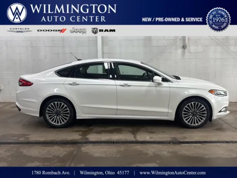 White 2017 Ford Fusion SE for sale in Wilmington, OH