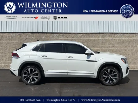 White 2024 Volkswagen Atlas Cross Sport 2.0T SEL Premium R-Line for sale in Wilmington, OH