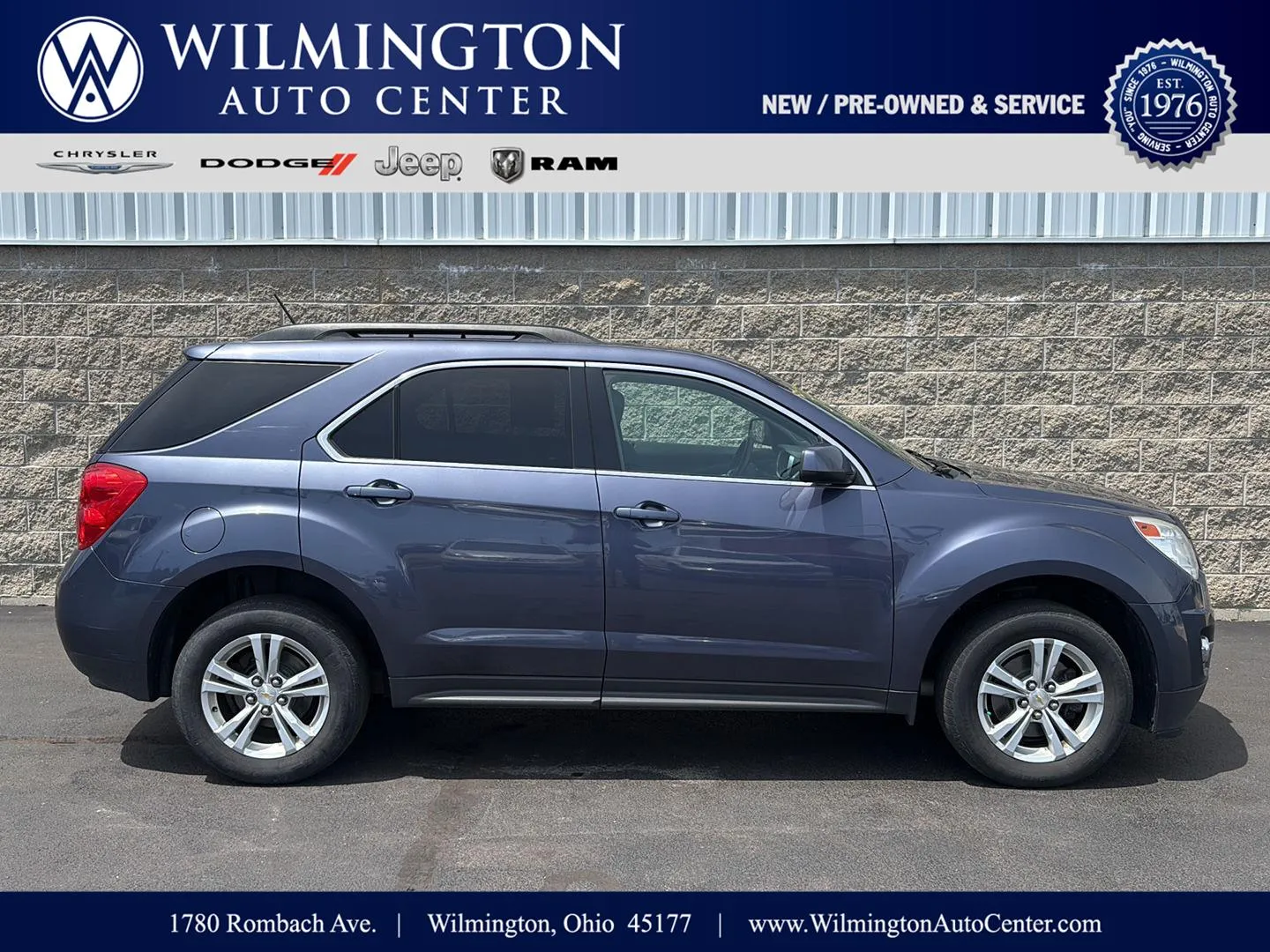 Used 2013 Chevrolet Equinox 2LT with VIN 2GNALPEK3D6175331 for sale in Wilmington, OH