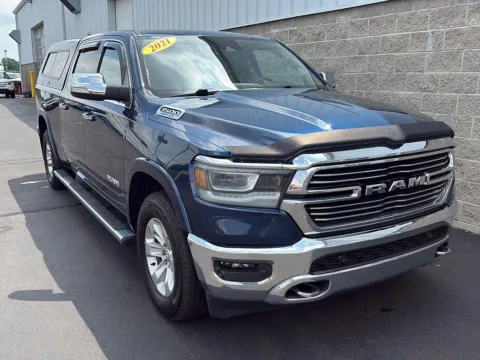 Photos of 2021 Ram 1500 Laramie for sale in Wilmington, OH at Wilmington Auto Center Chrysler Dodge Jeep RAM