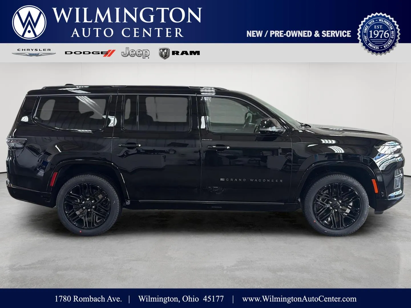 Black 2026 Jeep Grand Wagoneer Limited Reserve for sale in Wilmington, OH