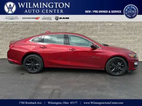 Red 2024 Chevrolet Malibu LT for sale in Wilmington, OH