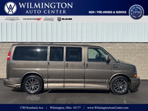 Brown 2014 Chevrolet Express Cargo Van Upfitter for sale in Wilmington, OH